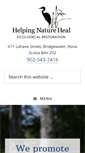Mobile Screenshot of helpingnatureheal.com